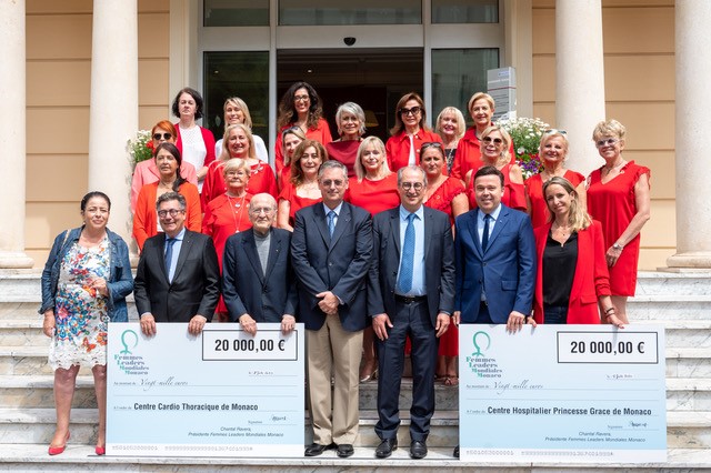 Les Femmes Leaders Mondiales Monaco et le Centre Cardio-Thoracique : Une coopération généreuse