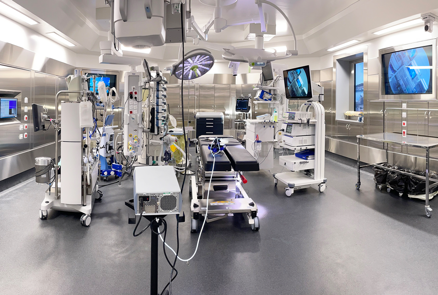 bloc opératoire centre cardio-thoracique, Monaco